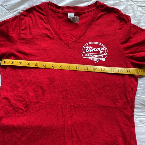 Vince’s for Spaghetti Tee Shirt size small - Picture 2 of 7